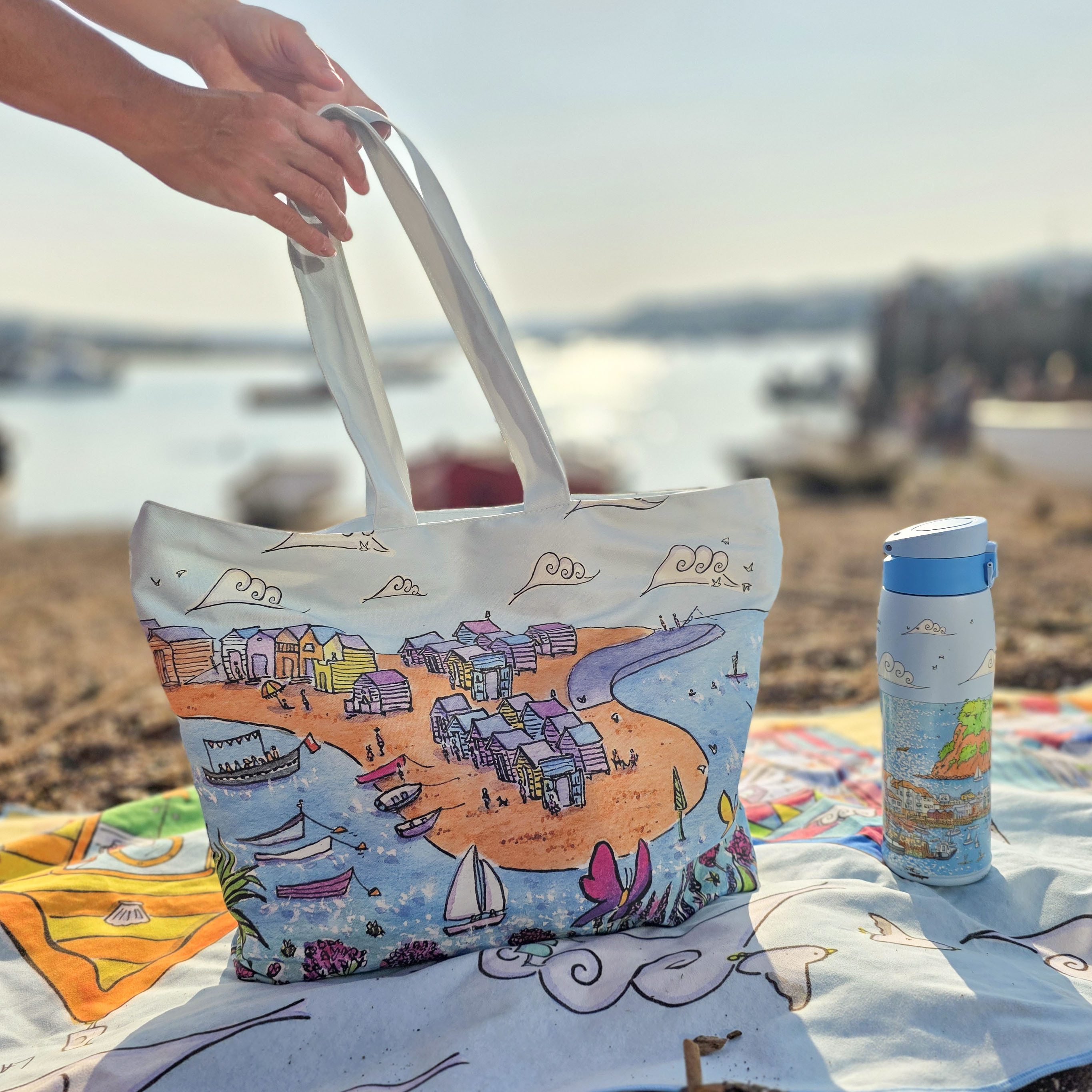 Coastal Bloom Bag