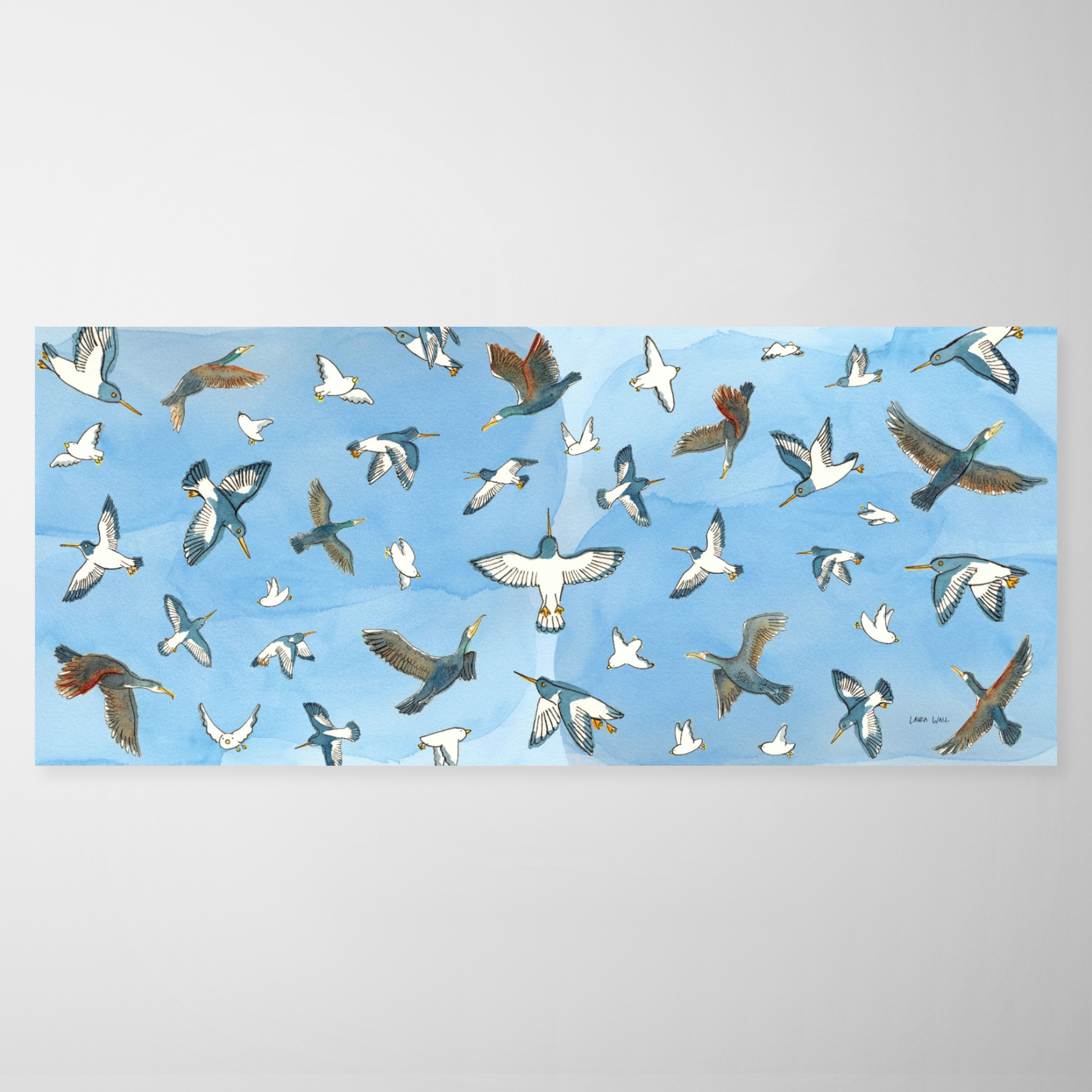 HL SCARF BIRDS 2 26