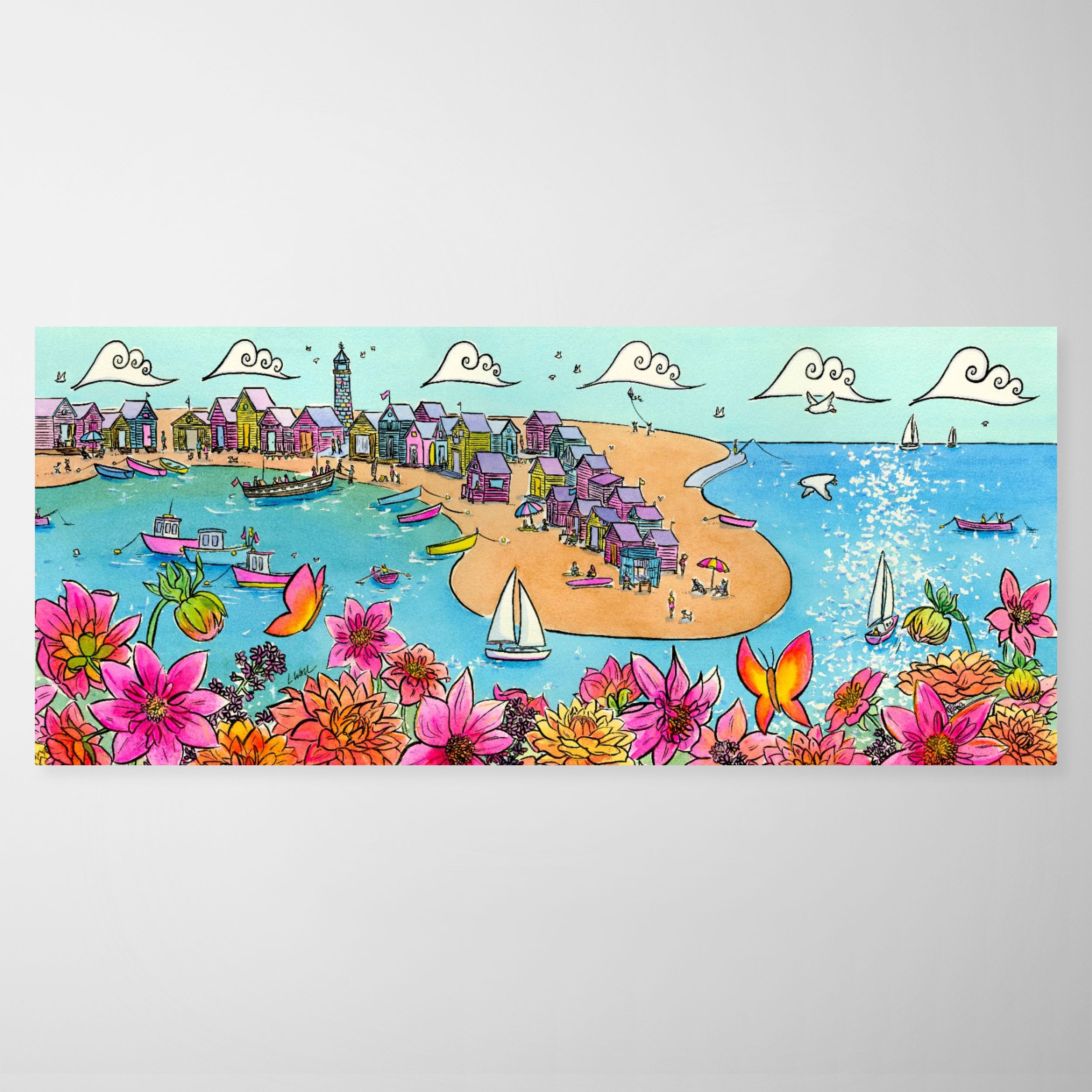 HL SCARF BLOOM 2 26